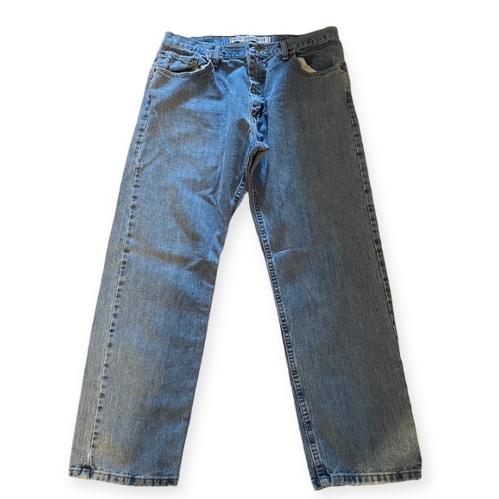 Baileys‎ PT Jeans Mens Size 36x30 Denim Button Fly Zip Blue Regular Fit
